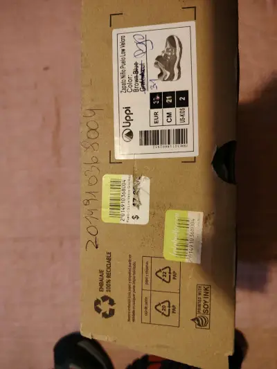 Zapatillas de Niño lippi Velcro Gris Rojo Talla 31 - miniatura 5