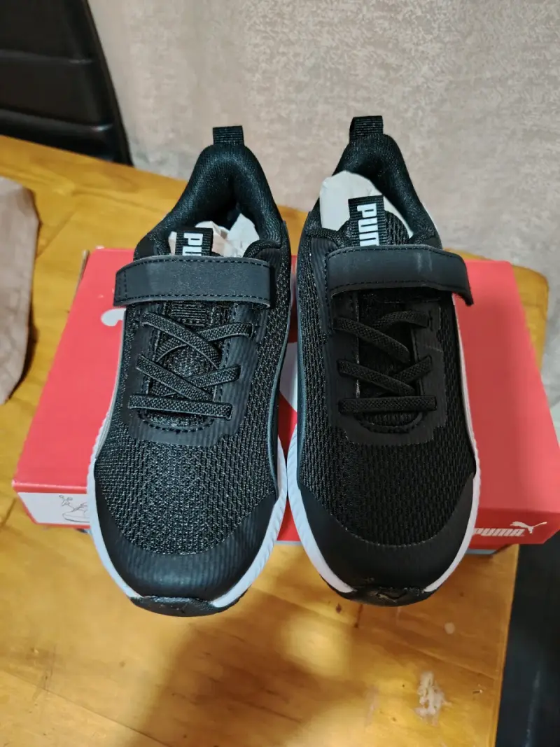 Zapatillas deportivas negras Puma N 32 - 4