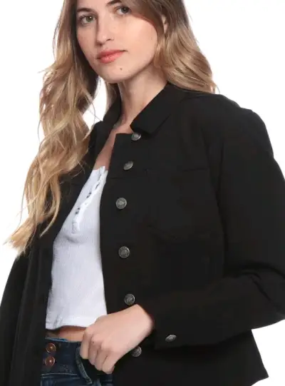 Chaqueta negra Wados - miniatura 2
