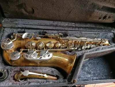 Saxofón Alto Vito Taiwanés en Buen Estado - miniatura 2