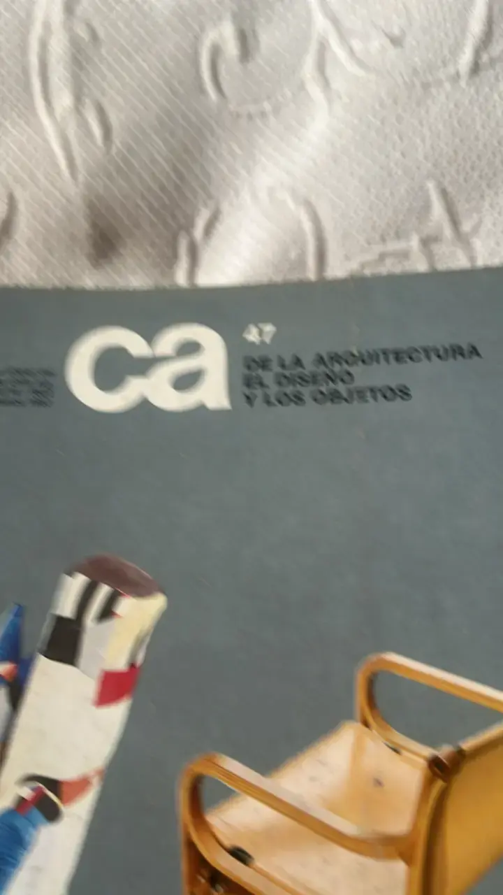 Revista CA 47 de Arquitectura y Diseño 1987 - 2