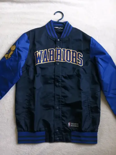 Chaqueta NBA Warriors Azul Talla M - miniatura 1