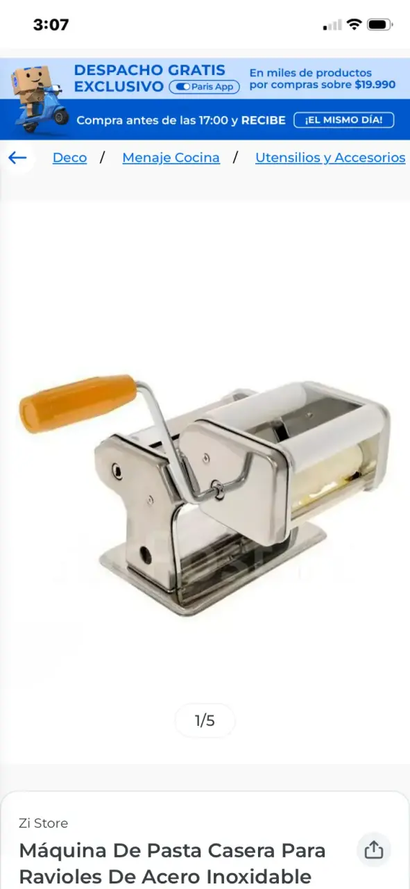 Máquina de pasta casera, para preparar ravioli - 2