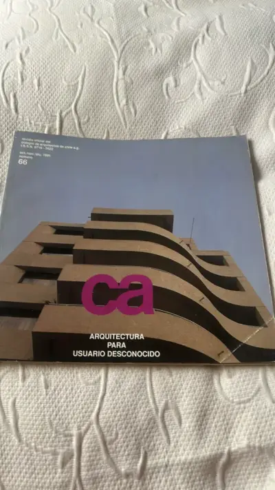 Revista CA Arquitectura 1991 Número 66 - miniatura 1