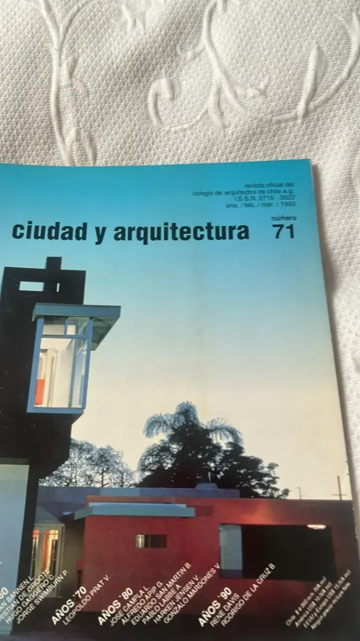 Revista Ciudad y Arquitectura Número 71 - 2
