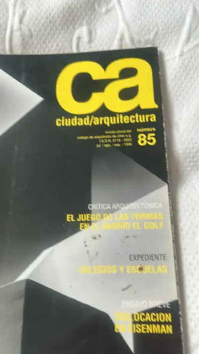 Revista Ciudad/Arquitectura Número 85 - miniatura 2