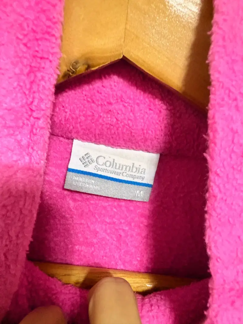 Chaqueta polar rosa Columbia para mujer - 2