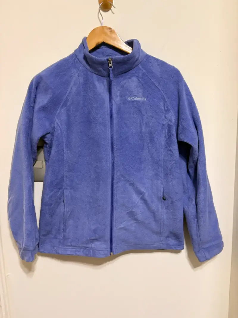 Chaqueta polar azul Columbia para mujer - 1