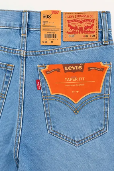 Jeans Levi's Taper Fit Azul Claro - miniatura 2