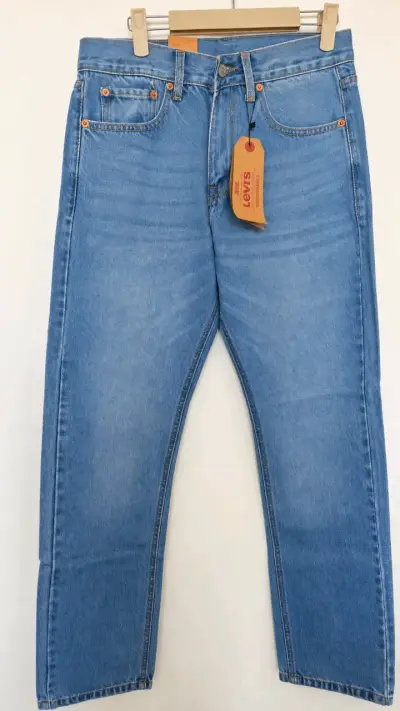 Jeans Levi's Taper Fit Azul Claro - miniatura 3