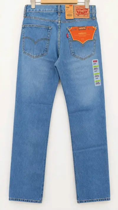 Jeans Levi's Taper Fit Azul Claro - miniatura 4