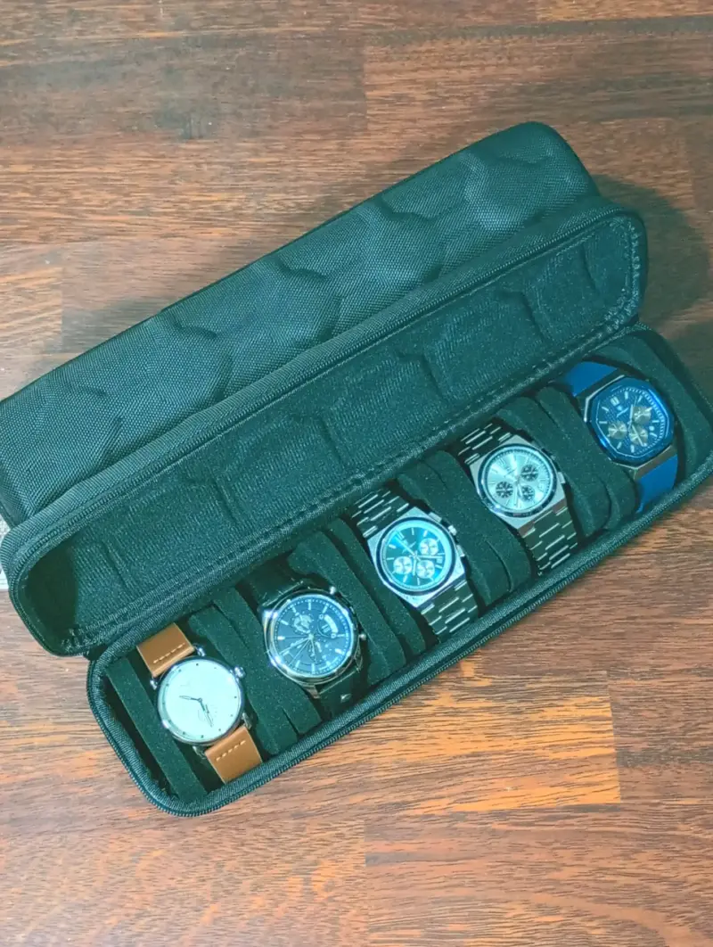 Estuche, Organizador Para 5 Relojes - 3
