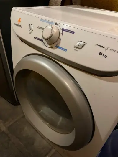 Secadora de Ropa Mademsa Turbo Sec 8 kg - miniatura 1