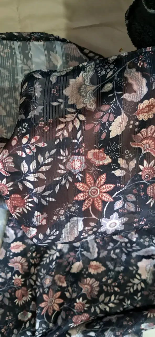Falda larga floral Forever 21 en buen estado - 2
