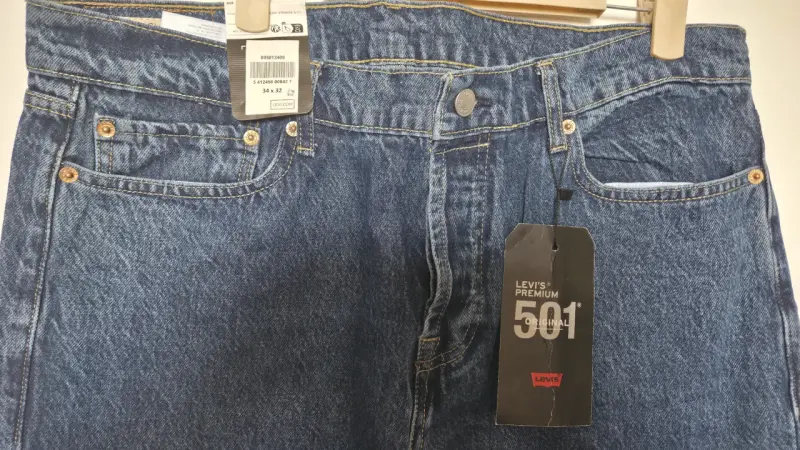 Jeans Levi's 501 Original Azul - 2