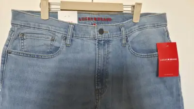 Jeans de mezclilla azul claro Lucky Brand - miniatura 2