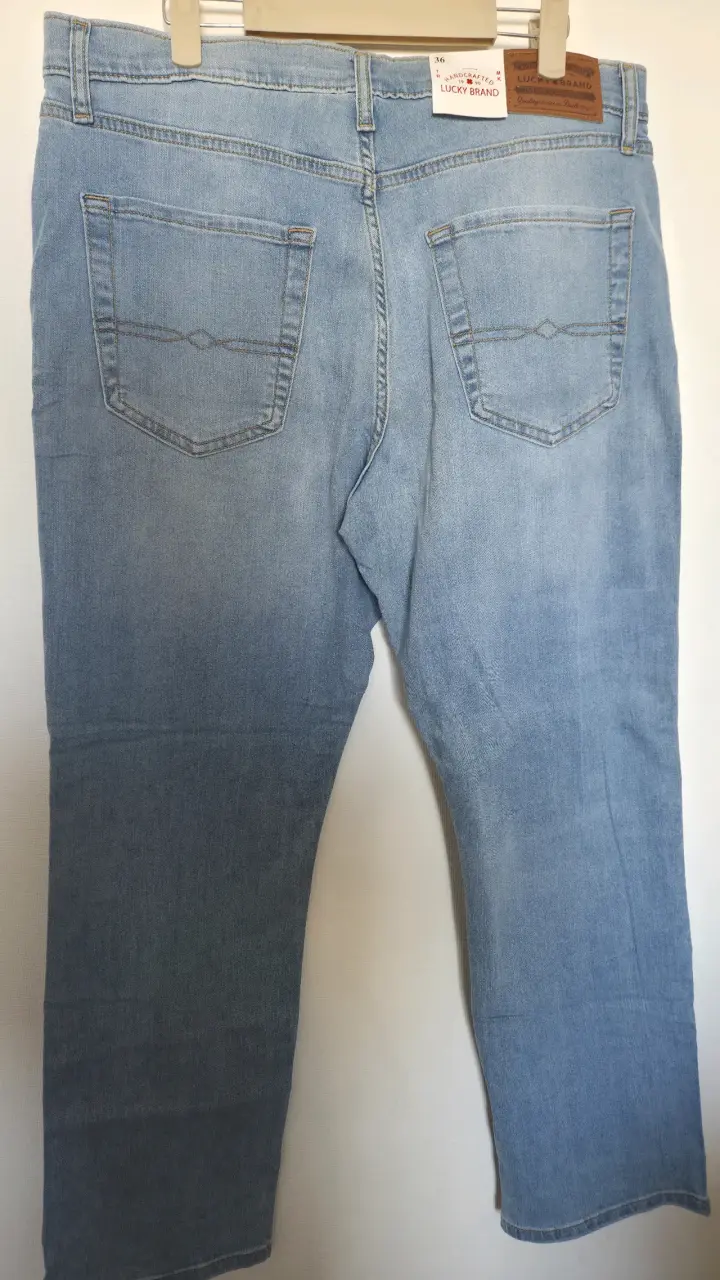 Jeans de mezclilla azul claro Lucky Brand - 3