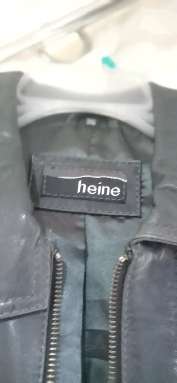 Chaqueta de cuero gris Heine para mujer - 2