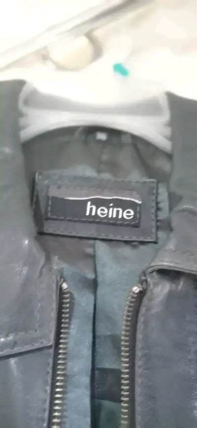 Chaqueta de cuero gris Heine para mujer - miniatura 2
