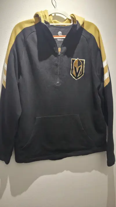 Polerón con capucha NHL negro y dorado - miniatura 1