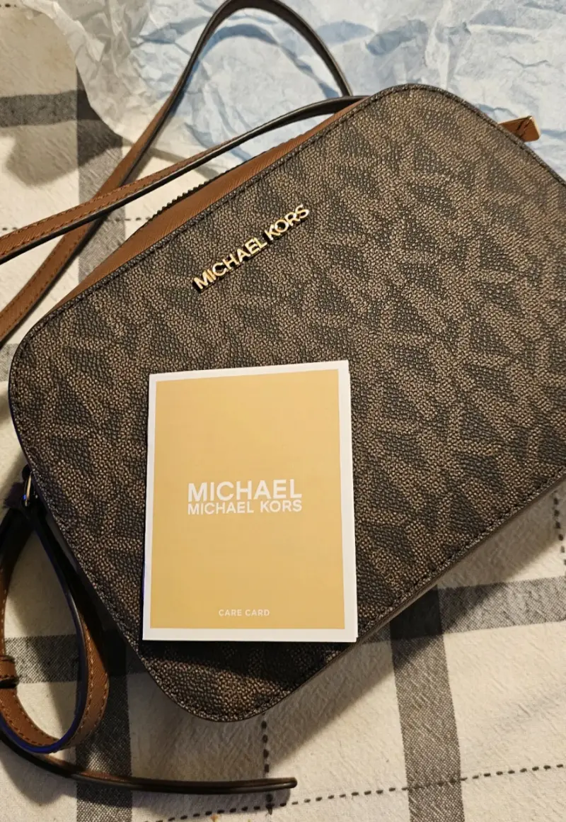 Cartera Michael Kors marrón con logo - 2