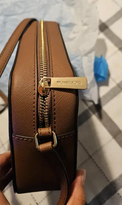 Cartera Michael Kors marrón con logo - miniatura 3