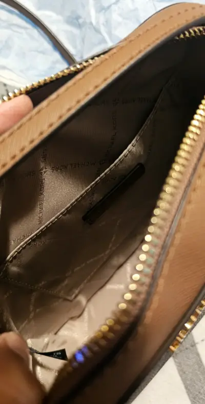 Cartera Michael Kors marrón con logo - miniatura 5