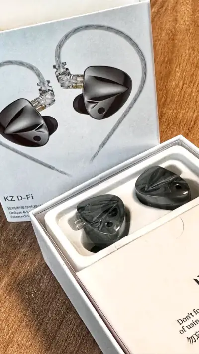 Auriculares In-Ear KZ D-Fi con diseño ergonómico - miniatura 3
