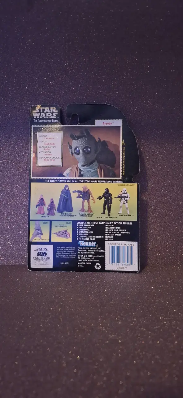 Figura de acción Greedo Star Wars Kenner - 2