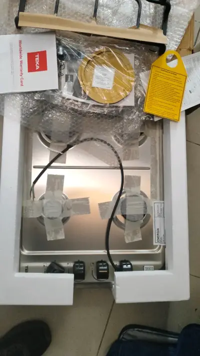 Encimera a gas Teka 4 quemadores acero inoxidable - miniatura 1