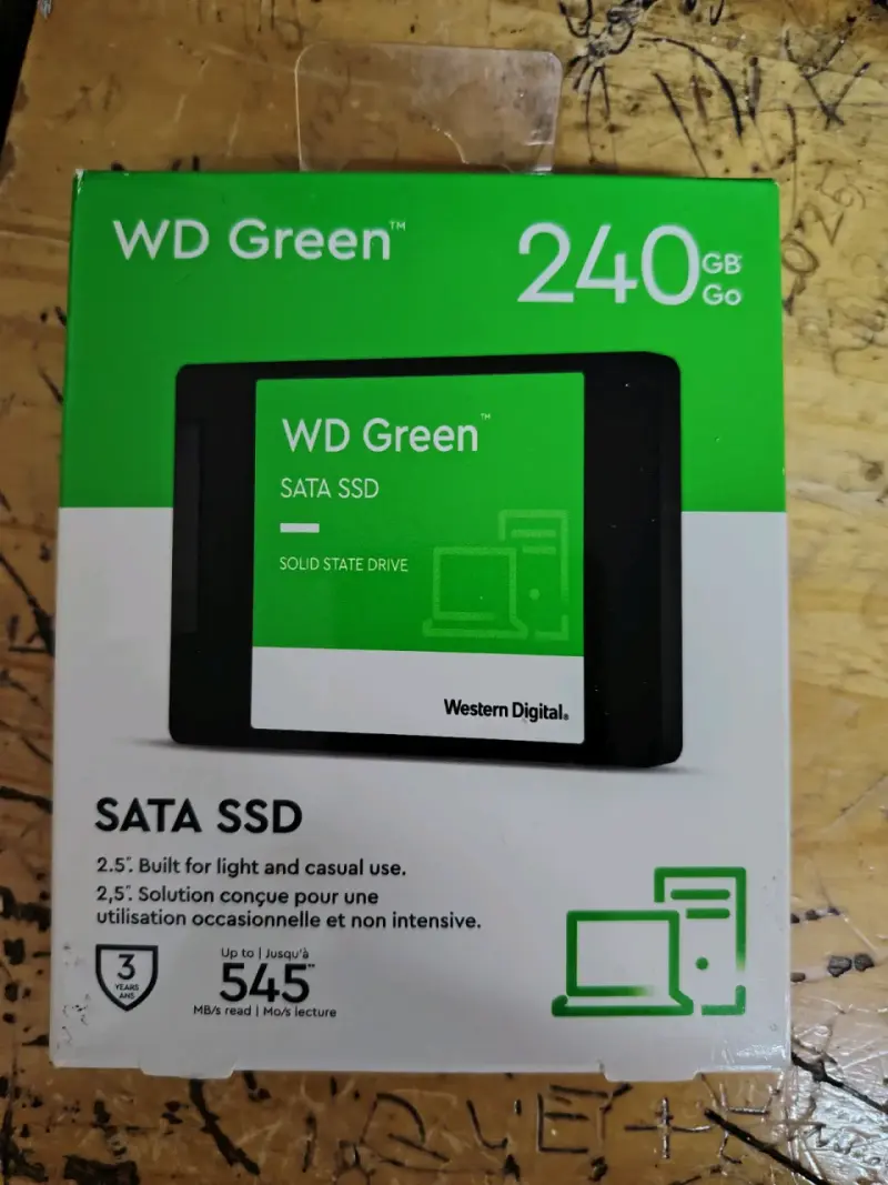 Disco SSD WD Green 240GB SATA 2.5"