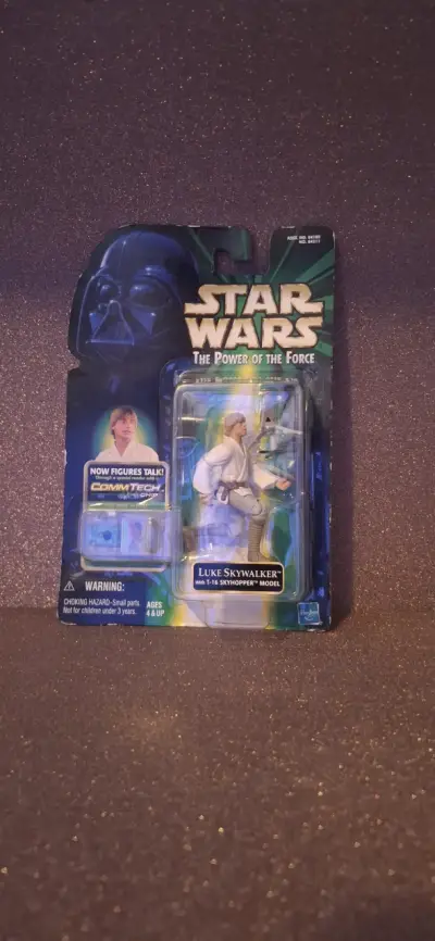 Figura de acción Star Wars Luke Skywalker con modelo T-16 - miniatura 1