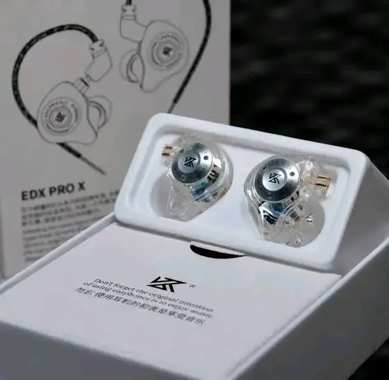 Auriculares In-Ear KZ EDX Pro X Transparente - 2