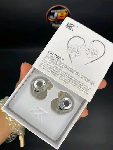 Auriculares In-Ear KZ EDX Pro X Transparente - 3