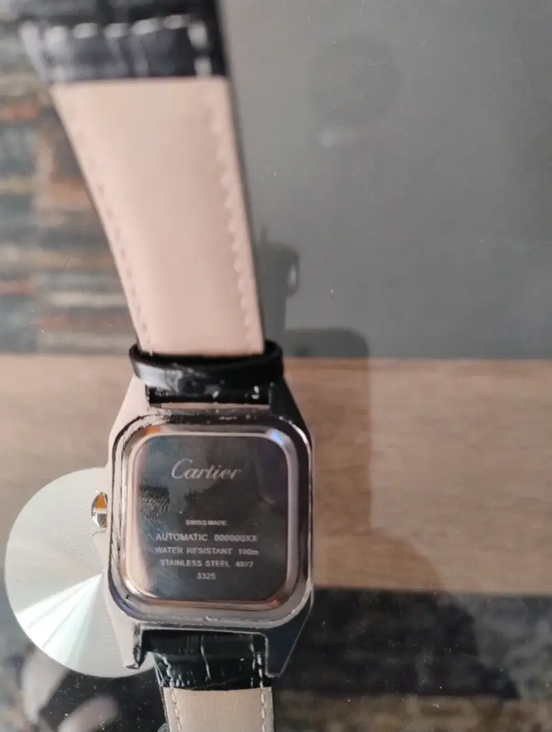 Reloj Cartier Santos de acero inoxidable - 3