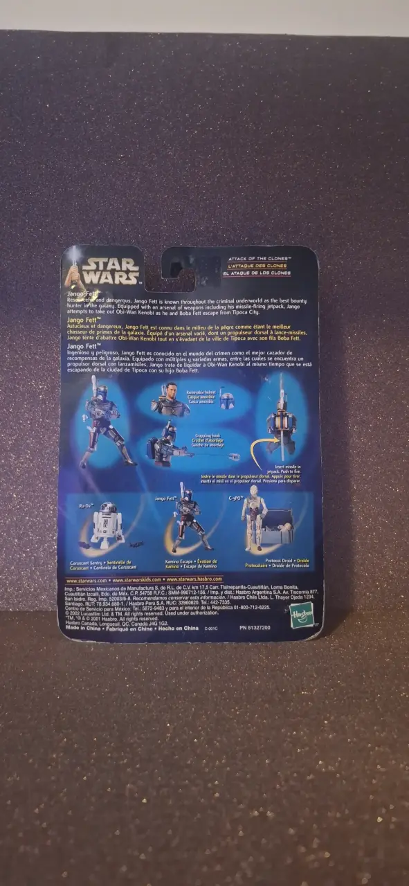 Figura de acción Jango Fett Star Wars - 2