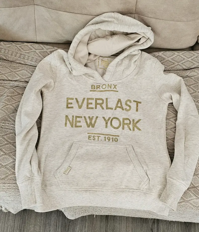 Polerón Everlast Bronx Beige Mujer - 1