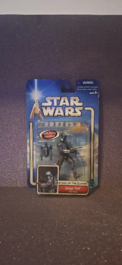 Figura de acción Jango Fett Star Wars con lanzador - miniatura 1