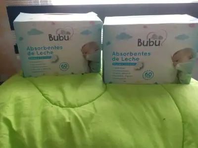 Absorbentes de leche Bubu desechables 60 unidades - miniatura 1