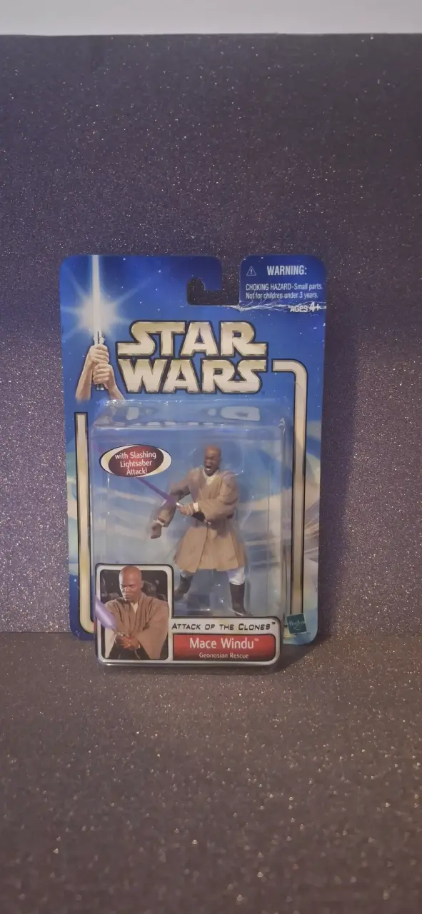 Figura de acción Mace Windu Star Wars - 1