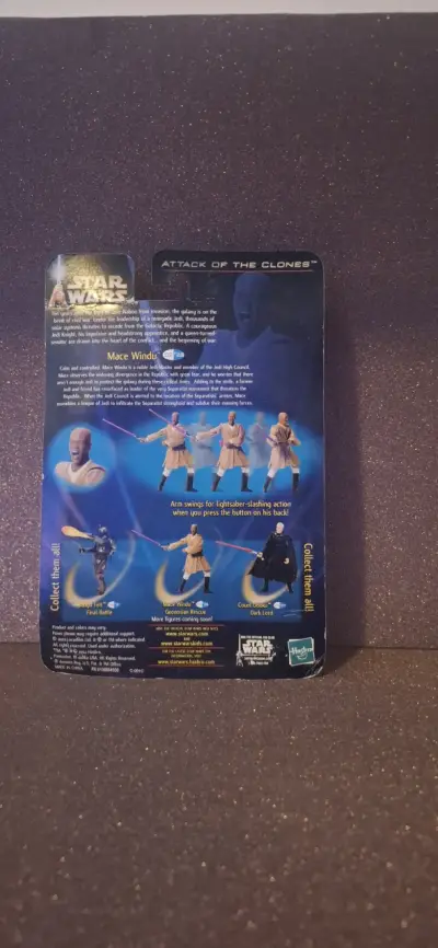 Figura de acción Mace Windu Star Wars - miniatura 2