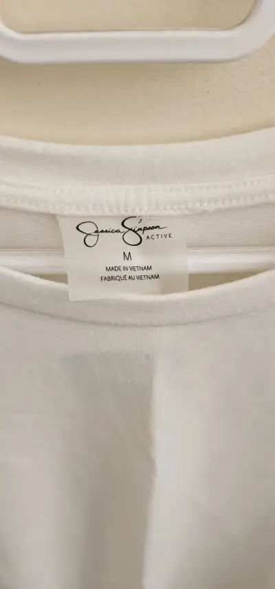Polera blanca Jessica Simpson con detalles f - miniatura 1