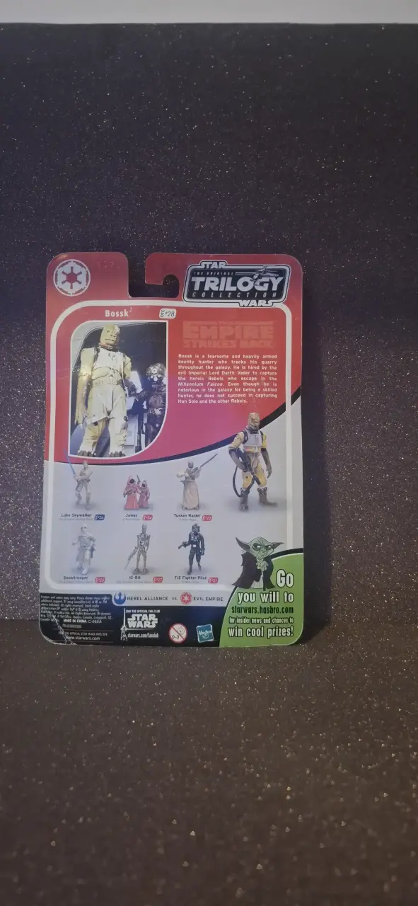 Figura de acción Star Wars Bossk colección original - 2