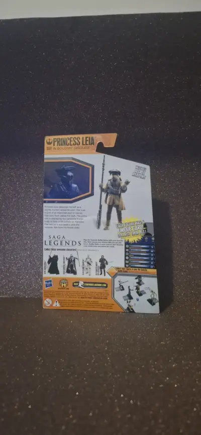 Figura de acción Star Wars Princesa Leia Boushh - miniatura 2