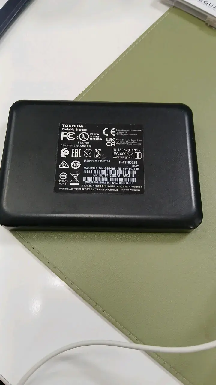 Disco Duro Externo Toshiba 1TB USB 3.0 - 2