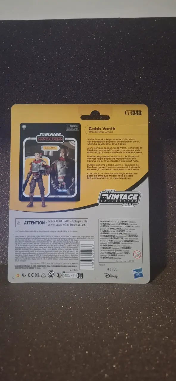 Figura de acción Cobb Vanth Star Wars Mandalorian - 2