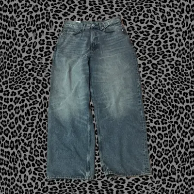 Jeans baggy azul oscuro - miniatura 1
