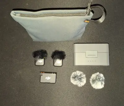 Micrófonos DJI Mic Mini (2 TX + 1 RX + Caja Carga) - miniatura 3