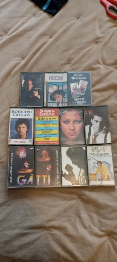 Colección de Cassettes de Música  latina - miniatura 1