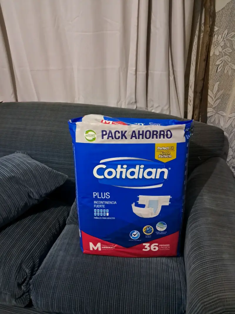 Pañales para adultos Cotidian Plus M 36 unidades - 2